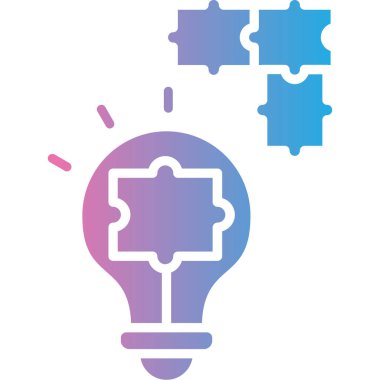 ampul simgesi vektör illüstrasyonu