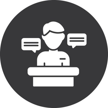 Modern insanın vektör çizimi