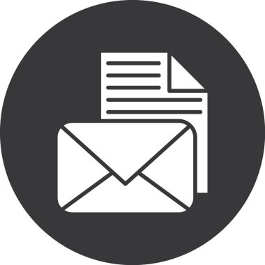 e- posta simgesi vektör illüstrasyonu