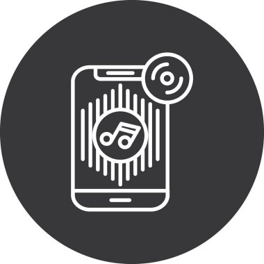 Telefon simgesi vektör illüstrasyonu