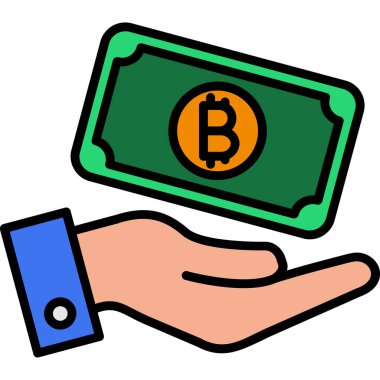 bitcoin coin money icon