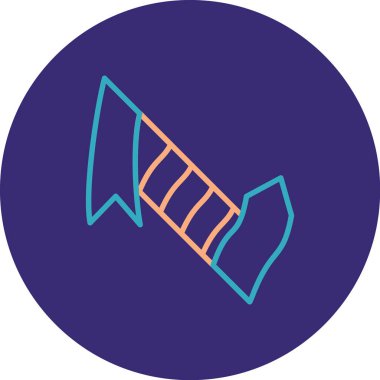 Modern b 'nin vektör illüstrasyonu simgelerden yoksun