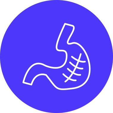 İnsan gövdesi simgesi vektör illüstrasyonu