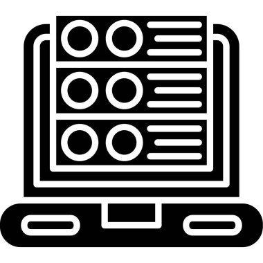 veri analiz sunucu veri simgesi