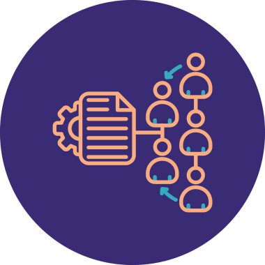 seo modern simgesinin vektör illüstrasyonu