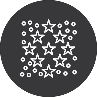 Yıldız simgesi vektör illüstrasyonu