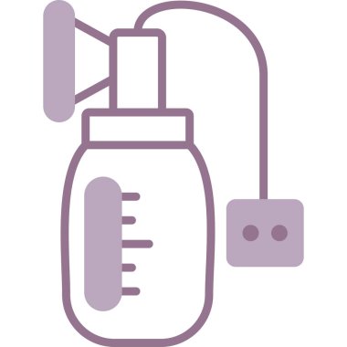 Bir sprey simgesinin vektör illüstrasyonu