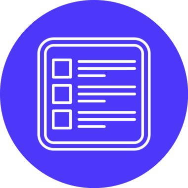 Belge simgesinin vektör illüstrasyonu