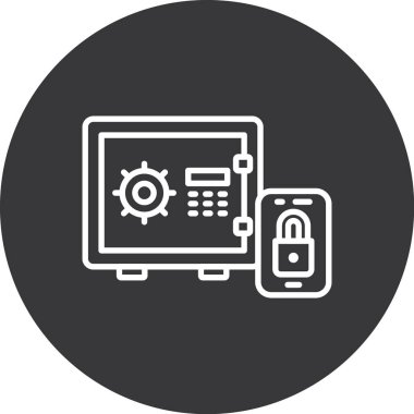 seo modern simgesinin vektör illüstrasyonu