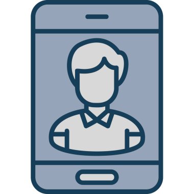 Modern b 'nin vektör illüstrasyonu