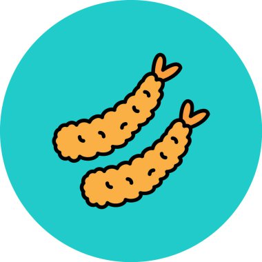 Gıda simgesinin vektör illüstrasyonu