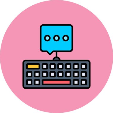 Robot simgesinin vektör illüstrasyonu