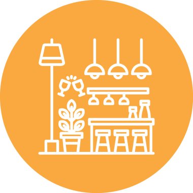 bitki simgesi vektör illüstrasyonu