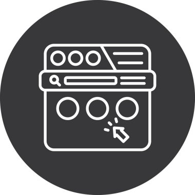 Vektör illüstrasyonu, simge ögesi