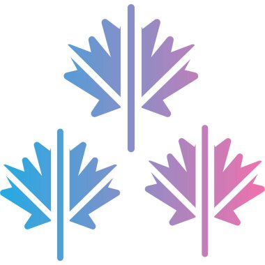 Bir noel ağacının vektör çizimi