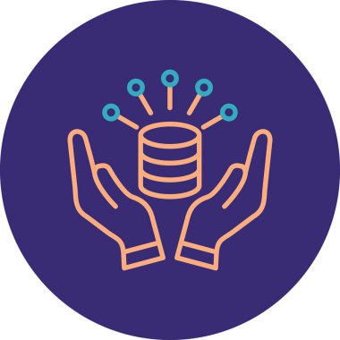 seo modern simgesinin vektör illüstrasyonu