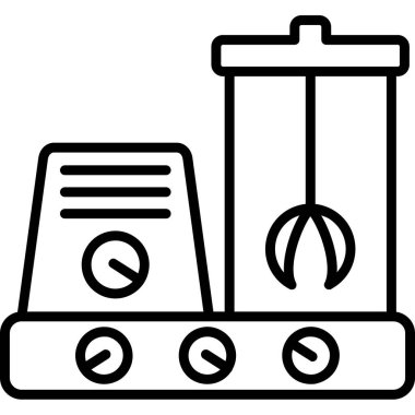 yemek pişirme simgesi ana hatlarıyla
