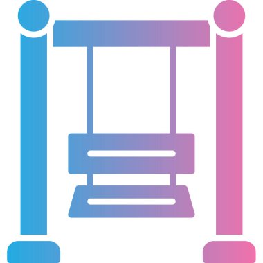 Modern simgenin vektör illüstrasyonu