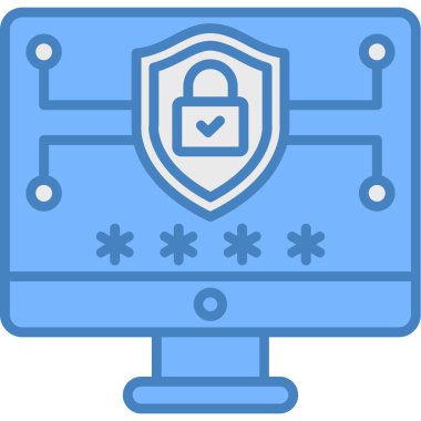 veri koruma vektörü simgesi