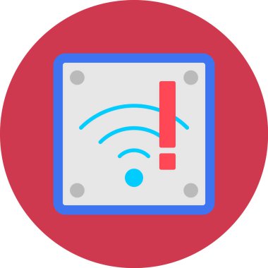 wifi simgesi vektör illüstrasyonu