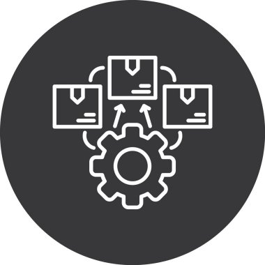 seo modern simgesinin vektör illüstrasyonu