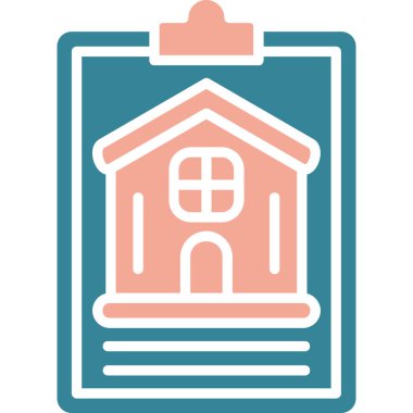 Bina simgesi. vektör illüstrasyonu