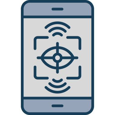 Cep telefonu. Basit resimleme