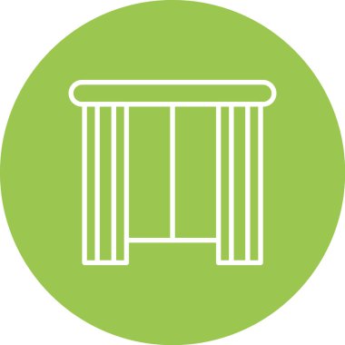 Modern b 'nin vektör illüstrasyonu eksik simgesi