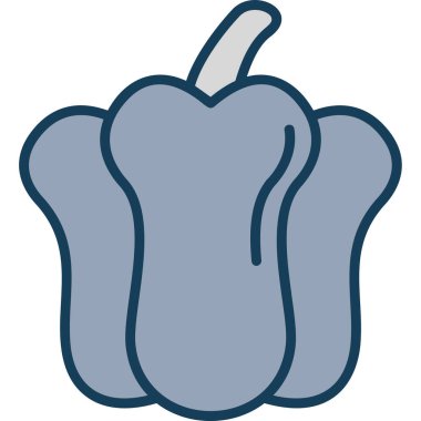 Brokoli. Web simgesi basit illüstrasyon