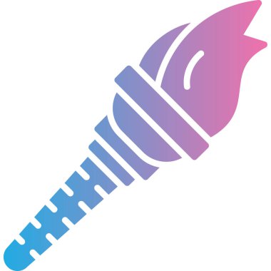 Tek bir simgenin vektör illüstrasyonu