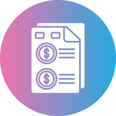 Modern simgenin vektör illüstrasyonu