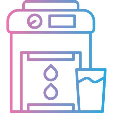 İç bakalım. Web simgesi vektör illüstrasyonu