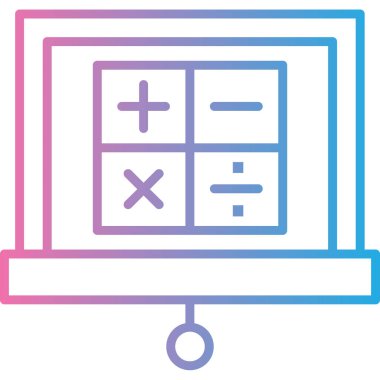 Seo simgesinin vektör illüstrasyonu