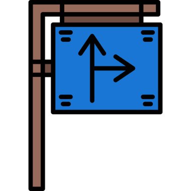 İmza simgesi vektör illüstrasyonu