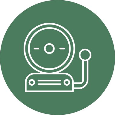 Vinil simgesinin vektör illüstrasyonu