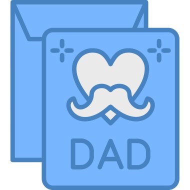 Baba baba simgesi - taslak biçimi