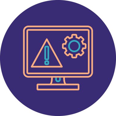 Vektör ayarı Simge illüstrasyonu