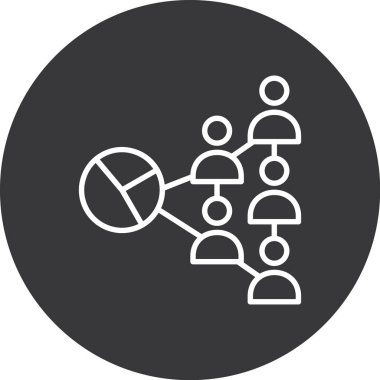 seo modern simgesinin vektör illüstrasyonu