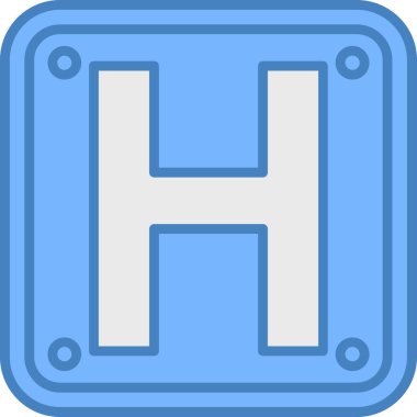 h simge vektörü izole edildi