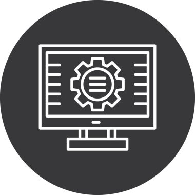 Vektör ayarı Simge illüstrasyonu