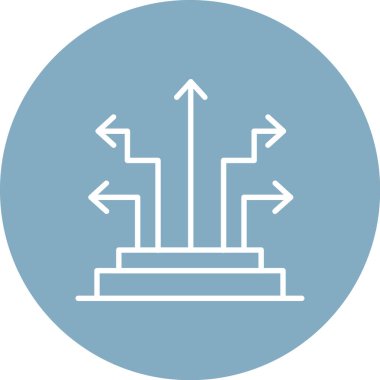 Yol işaretinin vektör illüstrasyonu