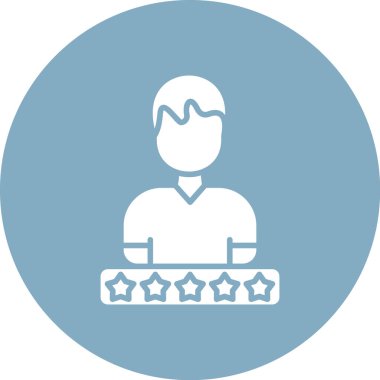 Müşteri geribildirim vektörü simgesi