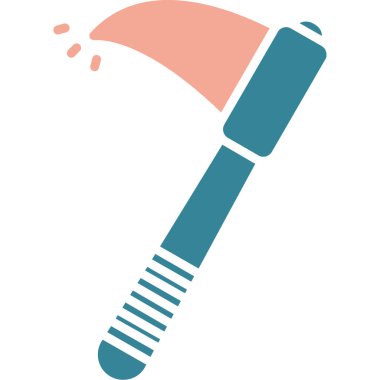 Çekiç. Web simgesi basit illüstrasyon