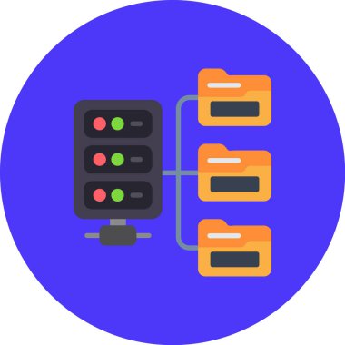 ağ web simgesi basit illüstrasyon