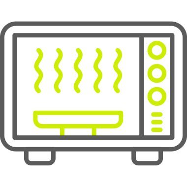 Fırın simge vektör çizim