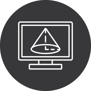 seo modern simgesinin vektör illüstrasyonu