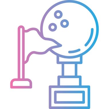 Ödül. Web simgesi basit tasarım