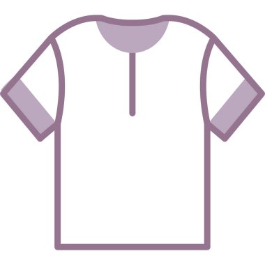 Gömlek. Web simgesi basit illüstrasyon