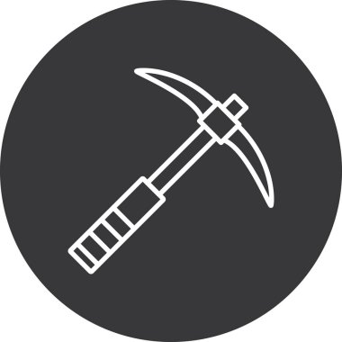 Tek bir silah simgesinin vektör illüstrasyonu