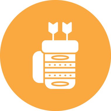 Gıda simgesinin vektör illüstrasyonu